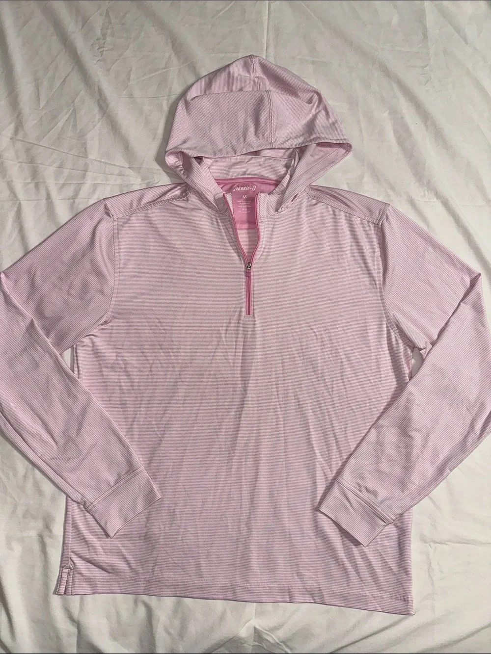 johnnie-O Hybrif Hoodie in Bahama Mama - M